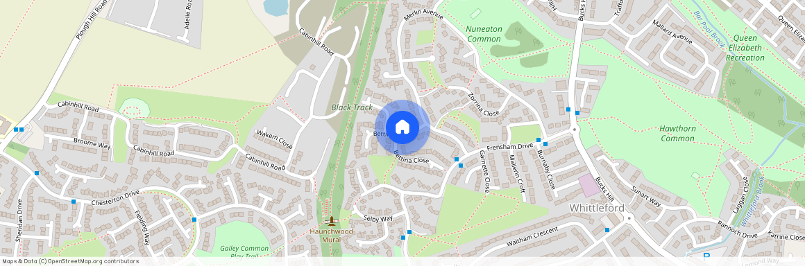 Bettina Close, Nuneaton