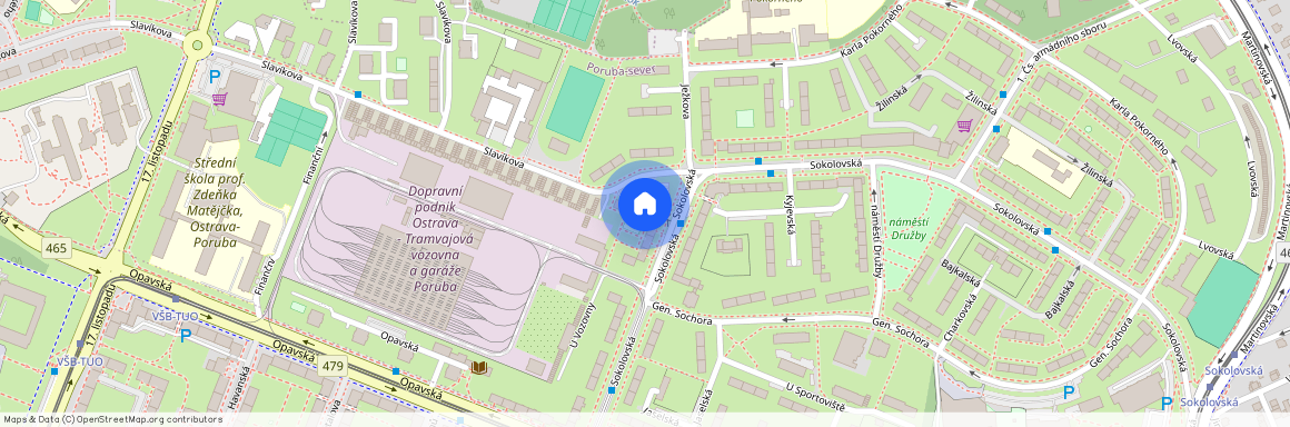 Slavíkova 1197/1, Ostrava