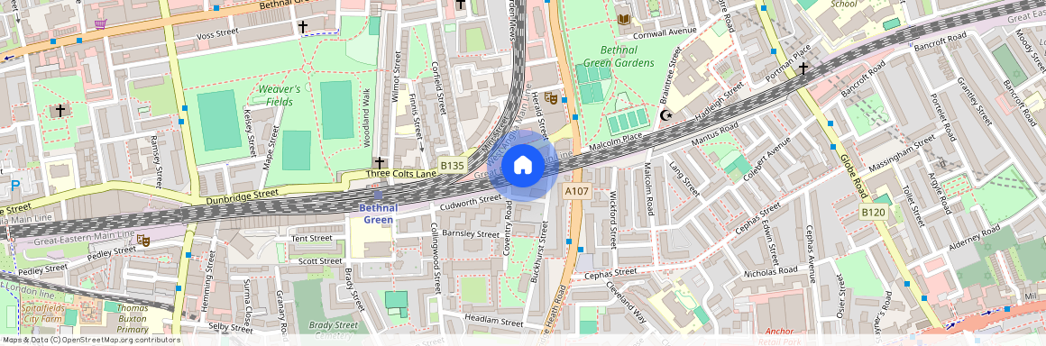 Three Colts Lane, Bethnal Green, London, E2