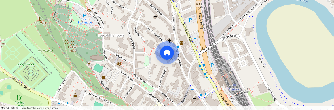 Princes Street, Stirling Town, Stirling, FK8