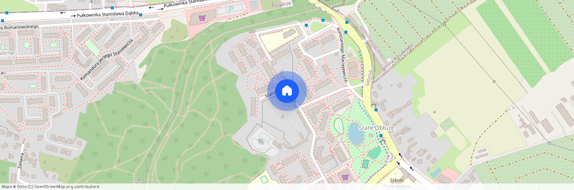 ul. Stanisława Kosko, Obłuże, Gdynia, pomorskie