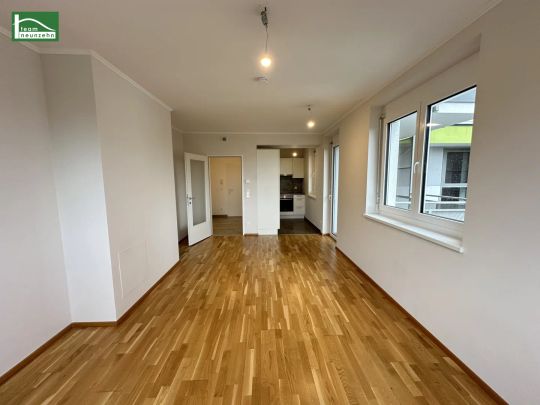 Hochwertige 2-Zimmer Wohnung mit großem Balkon nahe S-Bahn und Schwechat Zentrum! GEMEINSCHAFTLICHE DACHTERRASSE! - Photo 1