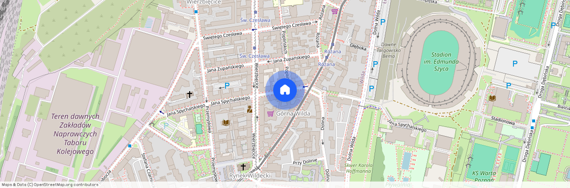 ul. Jana Spychalskiego, Wilda, Wilda, Poznań, wielkopolskie