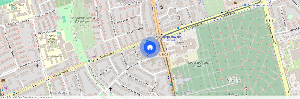 SCHEIDSTR 4-8, 60320 Frankfurt am Main - Dornbusch