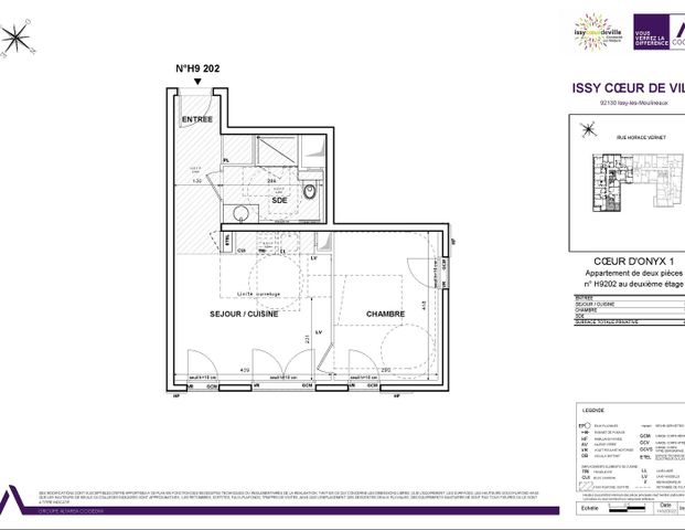 location Appartement F2 DE 41.3m² À ISSY LES MOULINEAUX - Photo 1