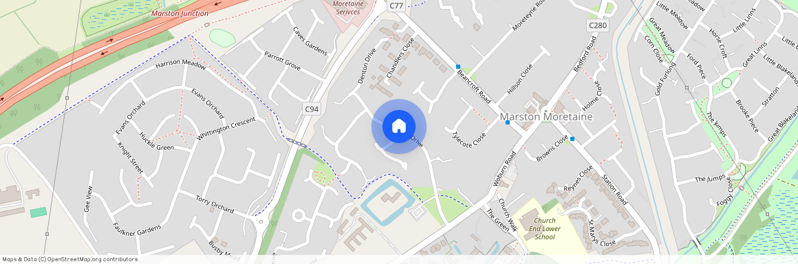 Denton Drive, Bedford MK43