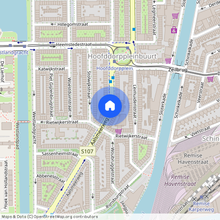 Hoofddorppleinbuurt, 1059 AB, Aalsmeerweg, Amsterdam