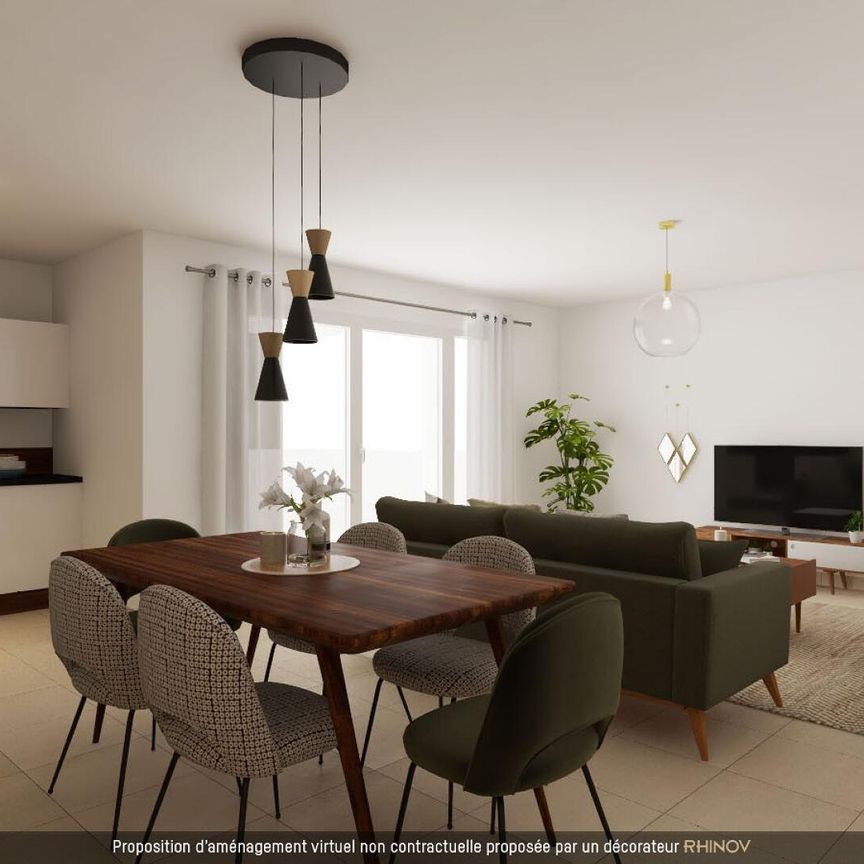 location Appartement T3 DE 59.75m² À LE PUY STE REPARADE - Photo 1