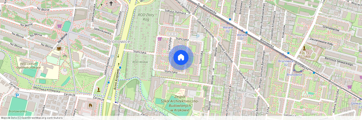 Stańczyka 22, Kraków, Bronowice