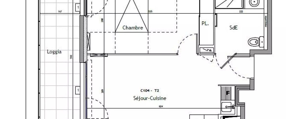 location Appartement T2 DE 40.5m² À MONTPELLIER - Photo 1