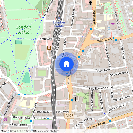 Warburton Road, Broadway Market