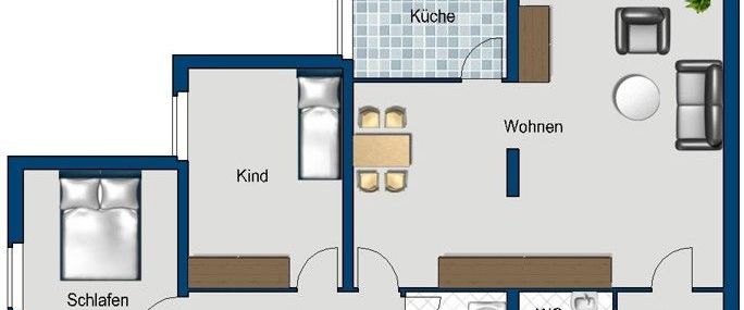 Tolle Aussicht: Helle großzügige 3-Zimmerwohnung - Photo 1