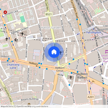 Hatton Garden London EC1N, London, EC1N