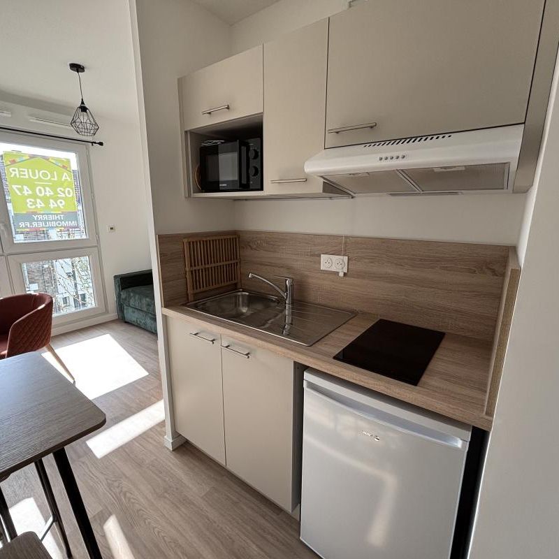 Location Appartement 1 pièce Meublé 17m² NANTES 44300 - Photo 1