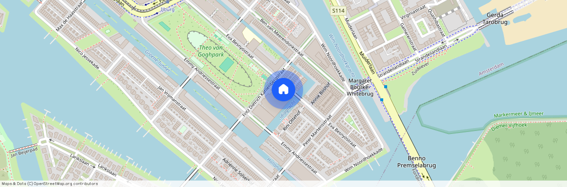 Eva Besnyöstraat 302, Theo van Goghparkbuurt, 1087LM, Amsterdam