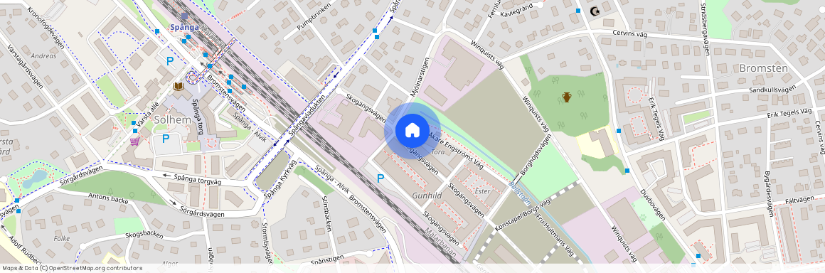 Stockholm, Skogängsvägen, 48A, 16348, Spånga