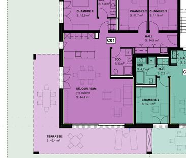 DERNIER LOT - VAULRUZ - 4 ½ PIECES NEUF - JARDIN 92m² - Photo 4