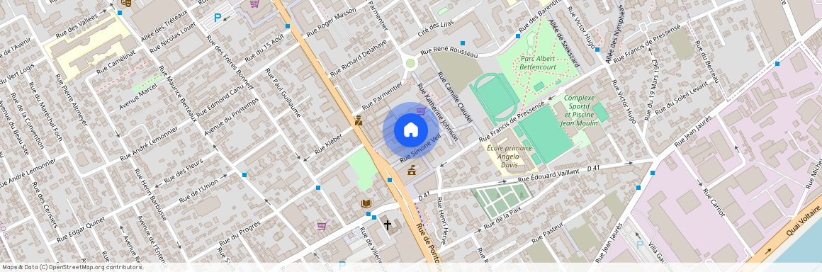 12 Rue Gisèle Halimi, 95870 Bezons, France