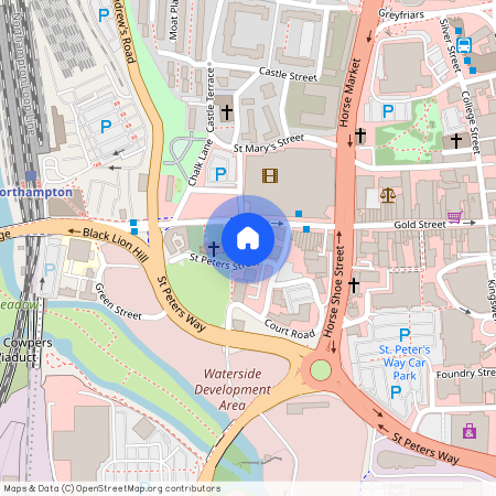 St. Peters Gardens, Marefair, Northampton, NN1 1SX