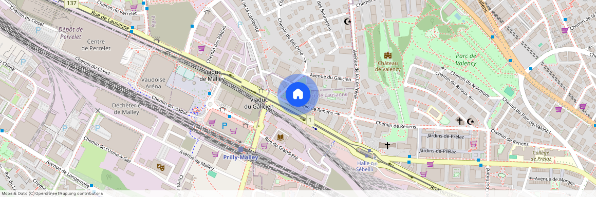 1004, Lausanne, Chemin de Renens 52C, 52e