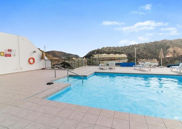 Apartment to rent in Inagua, Puerto Rico, Gran Canaria with sea view