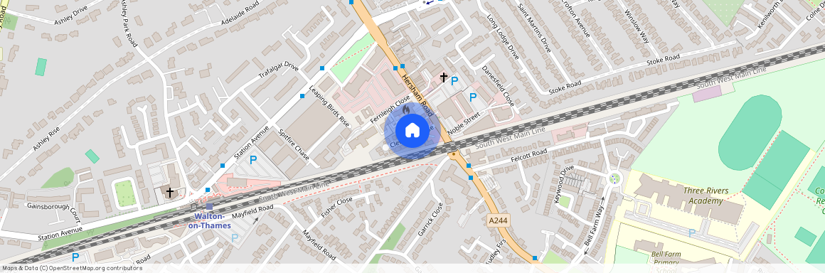 Cleveland Close, WALTON-ON-THAMES, KT12