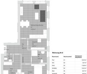 Neubau: 3-Zimmer-Wohnung mit Balkon - Foto 3