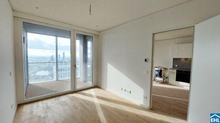 2-Zi.-Erstbezug mit Rooftop Wellness & Donaublick | TOWER HOMES - Photo 2