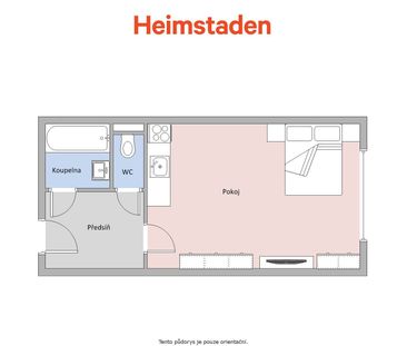 Pronájem bytu 1+kk • 25 m² bez realitkyMasarykova třída, Orlová - H... - Photo 5