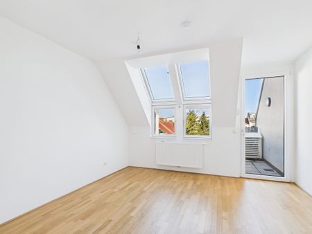 Moderne 2 Zimmer-Wohnung mit Balkon | 1. Dachgeschoss mit Klimaanlage & Lift - Photo 2
