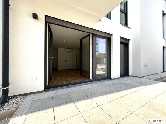 Blumengasse - ERSTBEZUG | 2 Zimmer Wohnung | Terrasse & Garten | zzgl. Tiefgaragenstellplatz - Photo 1