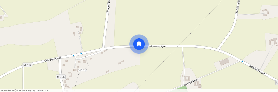 Snårestadsvägen, Ystad