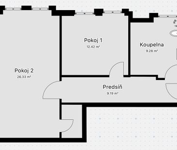 Pronájem bytu 2+kk 57 m² - Photo 6
