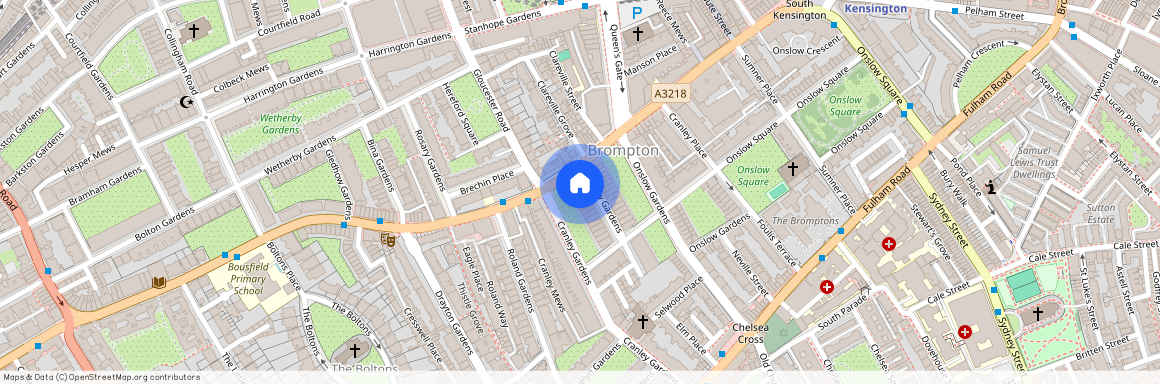 Onslow Gardens, South Kensington, SW7