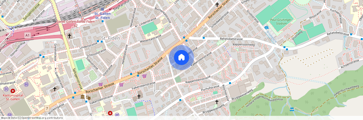 9000, St. Gallen, Krontalstrasse, 6