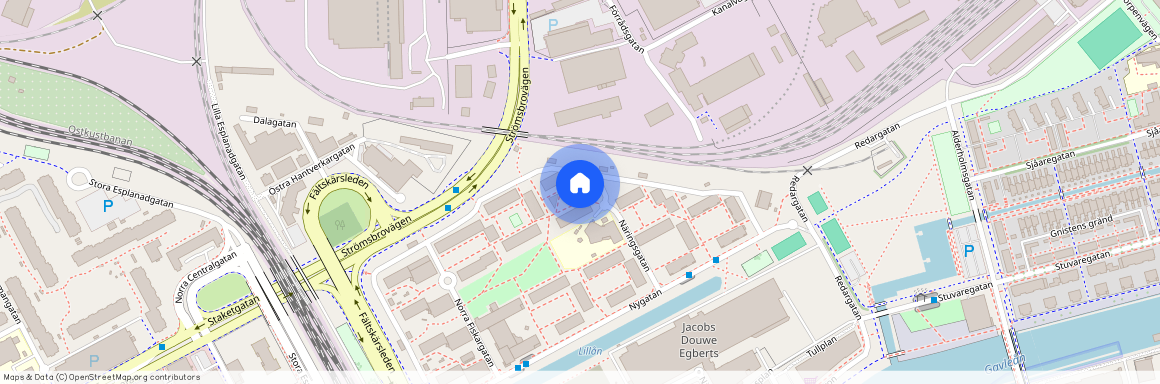 Näringsgatan 5 C, Öster