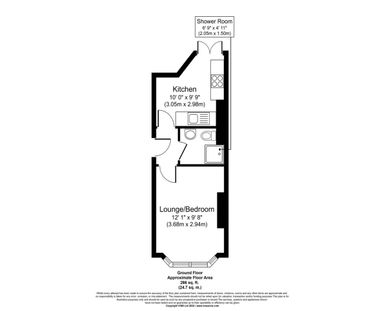 1 bed studio flat to rent in Union Road, Exeter, EX4 - Photo 6