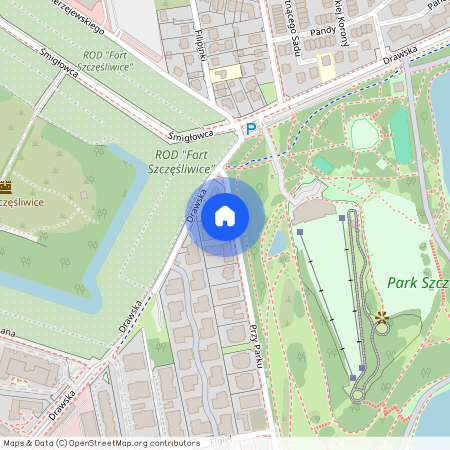 ul. Przy Parku 6, Szczęśliwice, Ochota, Warszawa, mazowieckie