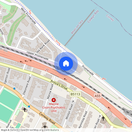 Princess Court, Marine Road, Colwyn Bay, Conwy, LL29