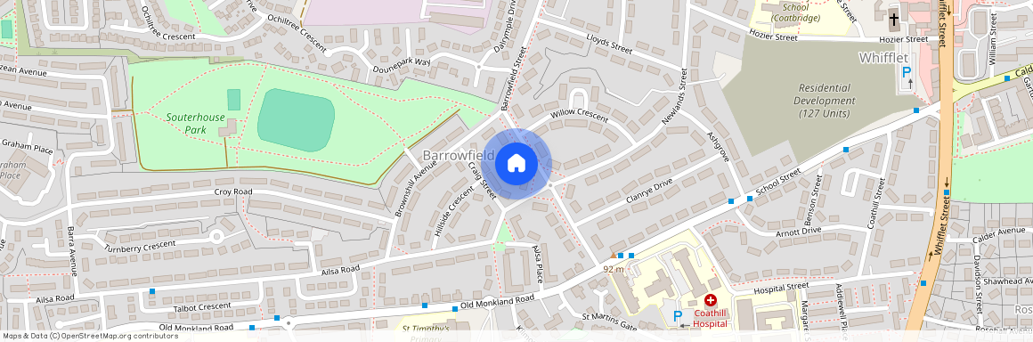 Barrowfield Street, Coatbridge, Lanarkshire, ML5