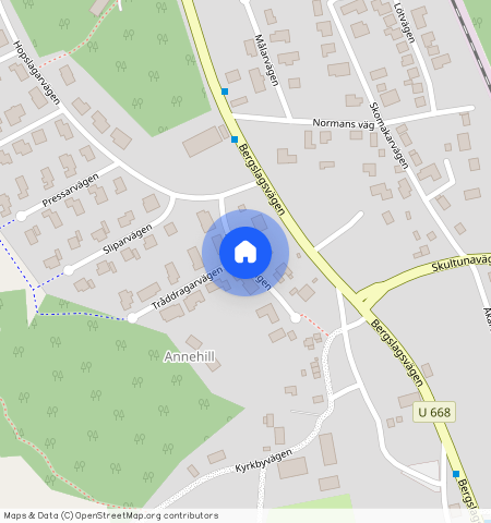 Annehillsvägen, Ramnäs