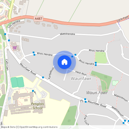 Heol Alun, Waunfawr, Aberystwyth