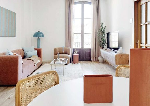 2 room luxury Flat for rent in Barcelona, Catalonia - Photo 1