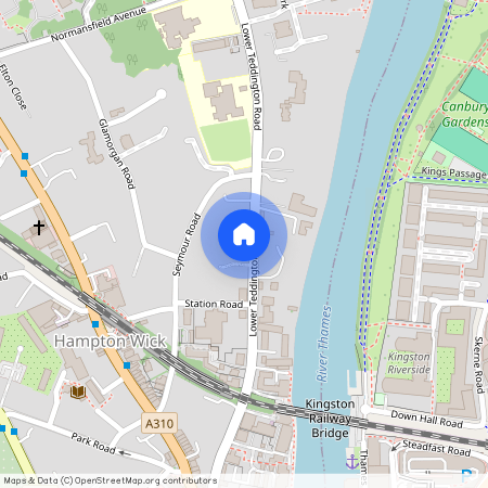 Winterton Court, Lower Teddington Road, Hampton Wick, Kingston Upon Thames, Surrey, KT1
