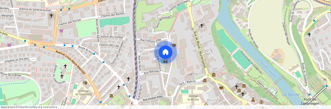 Derrière-les-Remparts 16, 1700 - Fribourg, Suisse