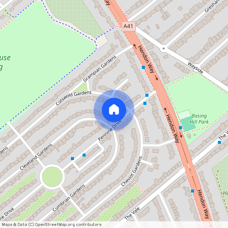 Delamarre House, 18 Ribbon Lane, NW2 8AD, London