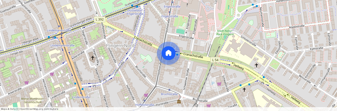 Cranachstraße 31, 40225 Düsseldorf - Bilk