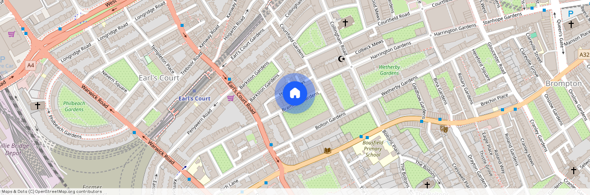 Bramham Gardens, Earls Court, London, SW5