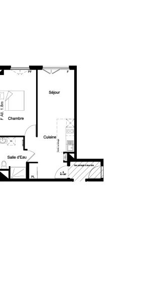 Location Appartement 2 pièces 42m² VALENCIENNES 59300 - Photo 2