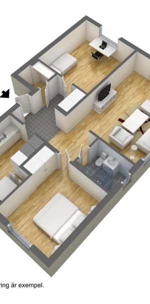 Torgilsgatan 12 A, Borås - Foto 1